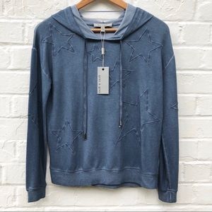 Anthropologie {Grey & Gray} Denim Blue Sweatshirt